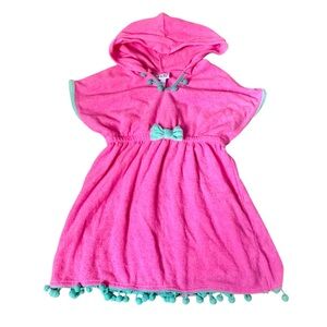 5/$25 Nicole Miller Pom Pom Cover Up
